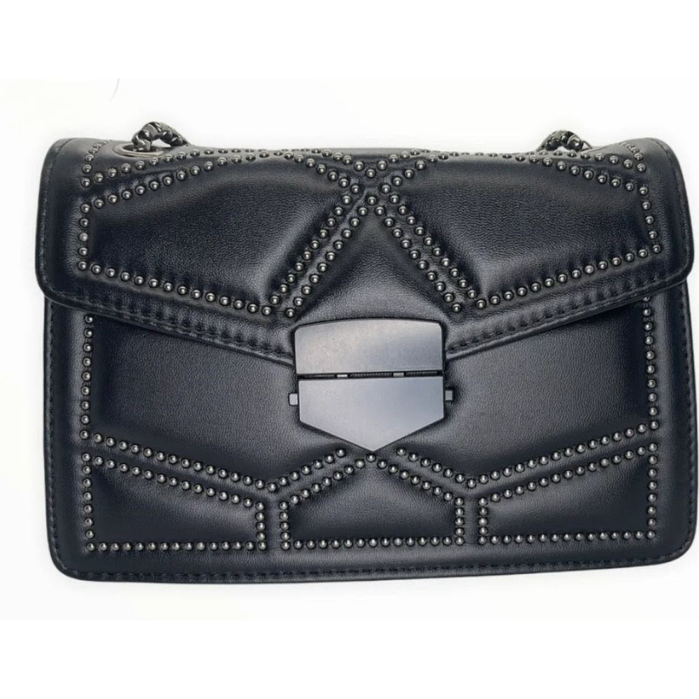 Rivet Vegan Studded Chain Bag